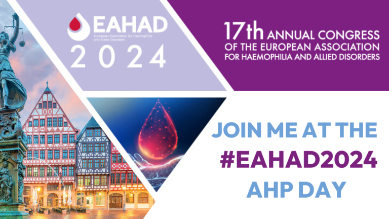 Join me at the #EAHAD2024 AHP Day.